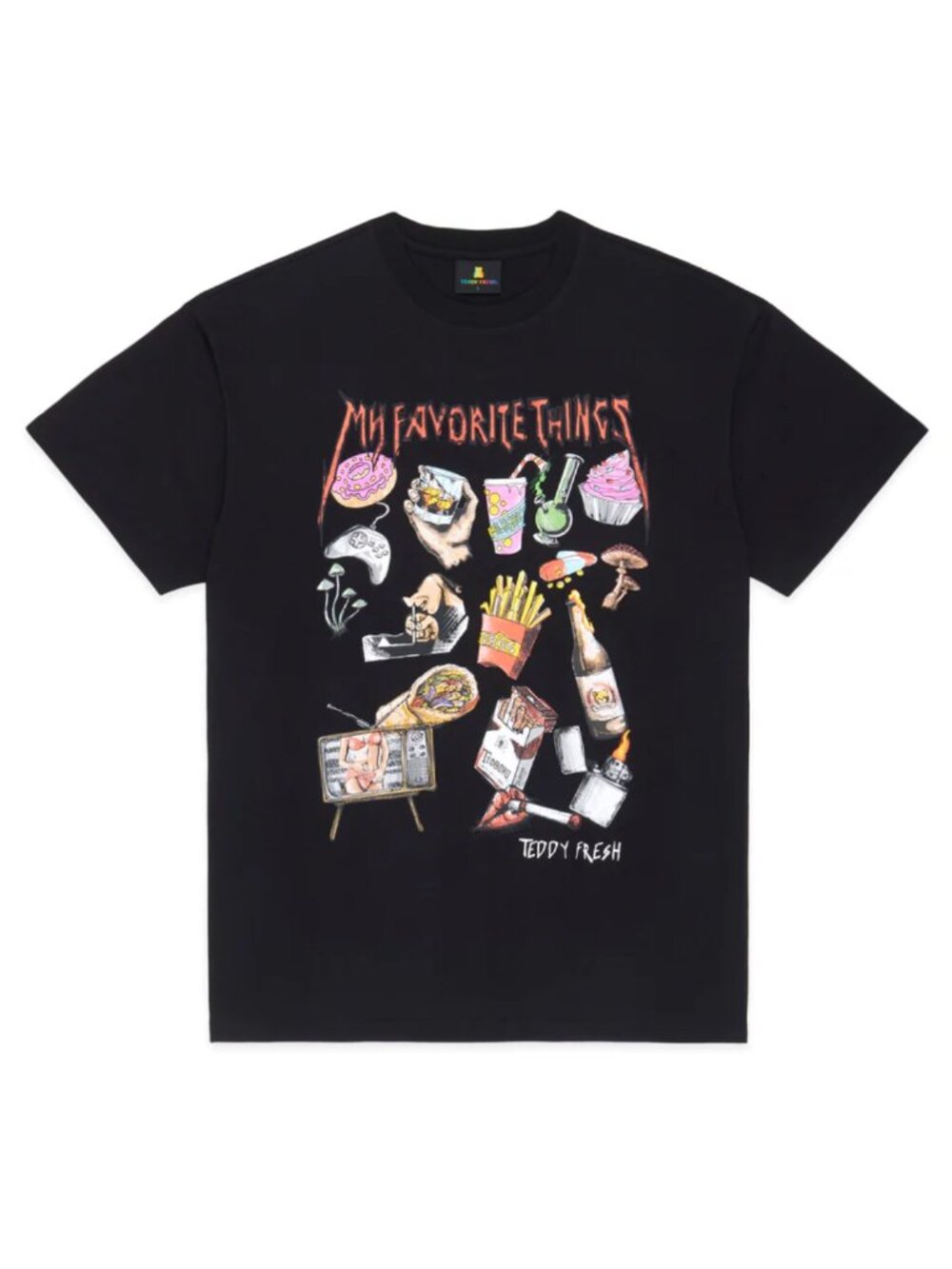 My favorite things t-shirt tee Teddy Fresh